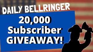 20000 Subscriber GIVEAWAY  DAILY BELLRINGER [upl. by Yerrot]