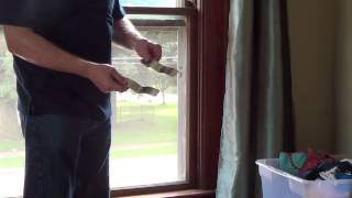 Sash Window Control  Broken Sash Window Cord [upl. by Ztnarf242]