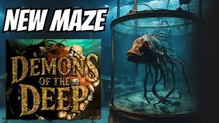 Demons of the Deep Maze Reactions  Canada’s Wonderland  Thrill Warrior [upl. by Durno]