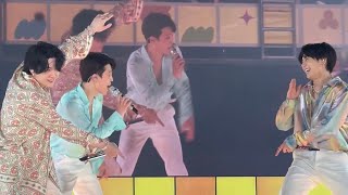 4K 220416 Butter BTS Fancam Permission to Dance PTD On Stage Las Vegas Concert Live 방탄소년단 [upl. by Churchill]