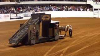 Bobby Kerr of Hico Tx 2nd place at Mustang Million Fort Worth Tx [upl. by Knute]