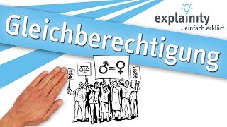 Gleichberechtigung einfach erklärt explainity® Erklärvideo [upl. by Alaet]