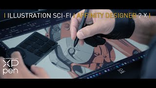 Introduction du tuto quotCréer une illustration SciFi avec Affinity Designer [upl. by Idoux]