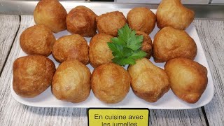 BEIGNETS AFRICAINSune meilleure façon de faire la PÂTE à beignets recette simple et rapide [upl. by Einiar]