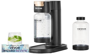 VEVOR Sparkling Water Maker Soda Maker Machine for Home Carbonating Seltzer Water Review [upl. by Nnaecyoj]