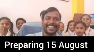 education  Ennoble High School  15 August Prepairing cbse [upl. by Robbert155]