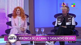 ⭐️VERÓNICA DE LA CANAL Y CASALNOVO EN VIVO ENSEÑAN A TENER ESTILO PROPIO [upl. by Notaek]