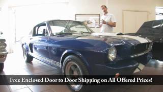 1965 Shelby Mustang GT 350 for sale with test drive driving sounds and walk through video [upl. by Polky]