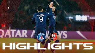 HIGHLIGHTS  PSG 11 RENNES ⚽️🏆 Ligue1  PSGSRFC [upl. by Reichel]