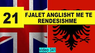 21 Fjalet Anglisht Me Te Rendesishme I video 341 [upl. by Adamsun]