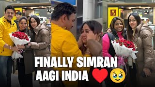 Finally simran aagi india 🥺❤️ narulasimrans NARULAKITCHEN [upl. by Adnoryt]