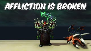 Affliction IS BROKEN  110 Affliction Warlock PvP  WoW The War Within [upl. by Masao]