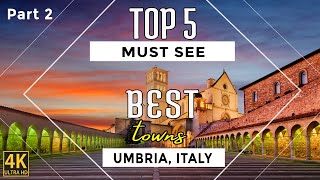 🇮🇹 Most Beautiful and Historic Towns in Umbria Italy 🇮🇹 [upl. by Emmett]