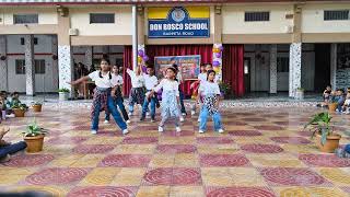 Don Bosco School Barpeta Road  SubJunior Group Dance  Red House  Nachoonga Gaunga [upl. by Trudey]