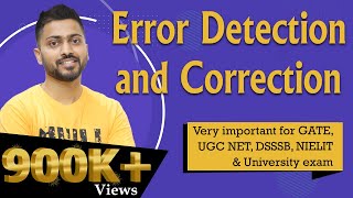 Lec27 Introduction to Error detection and Correction  Computer Networks [upl. by Mannes]