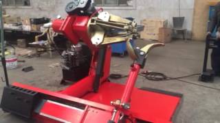 56 inches truck tyre changer NHT980 [upl. by Ignatzia67]