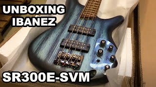 Unboxing Ibanez SR300ESVM Soundgear [upl. by Britteny]