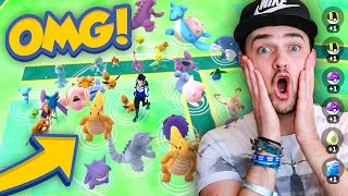 Pokemon GO  LOOK AT THESE INSANE SPAWNS [upl. by Allegra817]