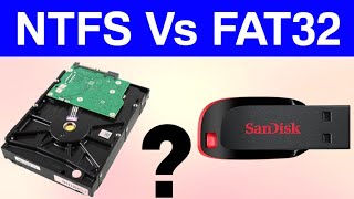 NTFS Vs FAT32 ntfs [upl. by Vasta]