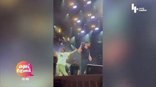 Ternura en el escenario Los hijos de Ricky Martin sorprenden a su papá en un emotivo momento [upl. by Cima607]