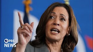 WATCH LIVE Harris discusses abortion and reproductive rights in Kalamazoo campaign stop [upl. by Geanine]