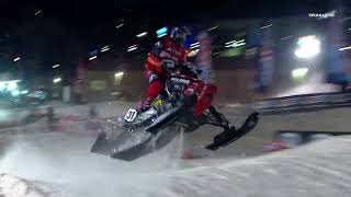 Snocross Round 4 Pro Highlights  Deadwood SD Race 2 of 3 [upl. by Legim]