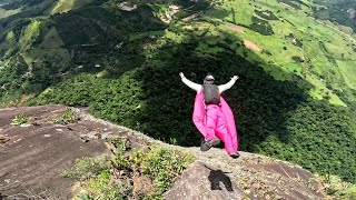 Pedra da Onca  Wingsuit Flight  Brazil 🇧🇷 [upl. by Nelra]