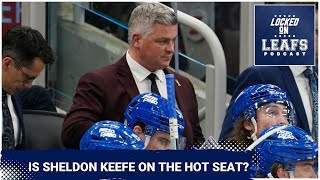 Toronto Maple Leafs continue to struggle with the lead amp is Sheldon Keefes job on the line [upl. by Moersch177]