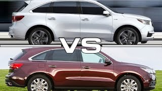 2017 Acura MDX vs 2014 Acura MDX [upl. by Nosam]