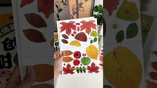 The leaf painting homework that kindergartens assign every year must be prepared in advance Wit [upl. by Yorle636]