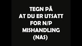 187 TEGN på at du er utsatt for NARSISSISTISK MISHANDLING  NAS [upl. by Modnarb955]