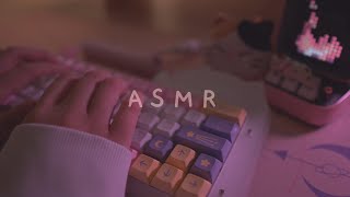 Cozy ASMR ☁ typing on 9 different Keyboards no midroll ads [upl. by Anaila70]