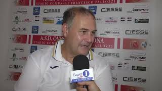 Eccellenza Abruzzo 3° giornata  Ovidiana Sulmona  Renato Curi Angolana 03 Le interviste [upl. by Teeniv]