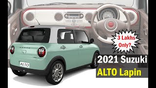 2021 Suzuki Alto Lapin 800  Review  Features  Price  Launch Date [upl. by Eihcra]