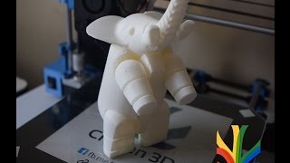 Timelapse impresion 3D Elefante en impresora 3D [upl. by Richard]