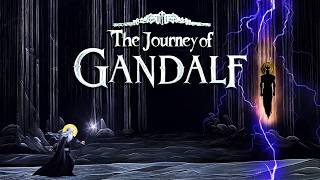 The Journey Of Gandalf  Animated Lord of the Rings Short Film [upl. by Alletneuq]