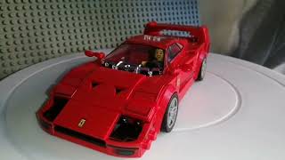 Ferrari F40 in Speed Champions scale LEGO Ferrari [upl. by Jdavie747]