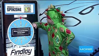 Piff the Magic Dragon spins for charity [upl. by Margit825]