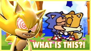 FLEETWAY SONIC REACTS TO THE ULTIMATES SONIC THE HEDGEHOG RECAP CARTOON [upl. by Arednaxela]