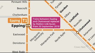 History  EppingChatswood Rail Link Sydney Trains [upl. by Duntson924]