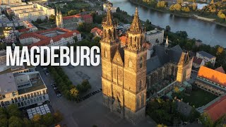 Magdeburg from Above – Drone Footage in 4K [upl. by Heathcote]