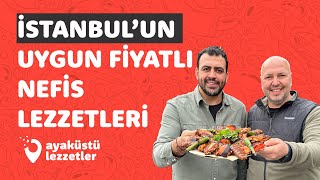 İSTANBUL’UN UYGUN FİYATLI NEFİS LEZZETLERİ Döner kebap kazandibi VLOG14  Ayaküstü Lezzetler [upl. by Jew]