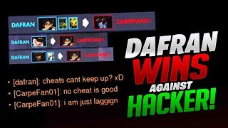 Dafran Wins Against A Hacker Reviews His Gameplay  Overwatch [upl. by Hoehne]