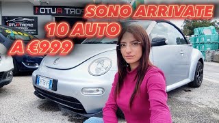 SONO ARRIVATE 10 AUTO USATE A PARTIRE DA €999😱😱 part1 [upl. by Okoyik327]