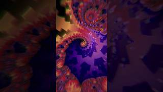 Psychedelic Fractal Zoom A Wonderful Vivid HighSpeed Animation trippy psytrance [upl. by Ellenhoj]