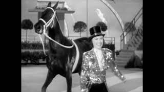 Eleanor Powell dances with a horse  Sensations of 1945 [upl. by Nij]