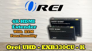 KVM HDMIUSB C Extender upto 330 Feet  Control your PC  Laptop Remotely [upl. by Erej]