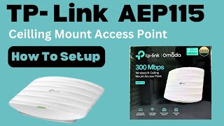 TPLink AEP115  How To Configure Access point TPLink AEP115 How to Setup tplink horizoninfotech [upl. by Marion]