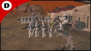 FIERY CLONE LANDING ON GEONOSIS  Star Wars Ricos Brigade S2E3 [upl. by Edgell]