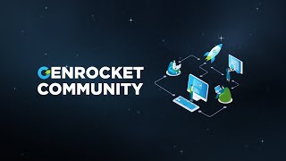 GenRocket Community Sign Up Video [upl. by Launce]